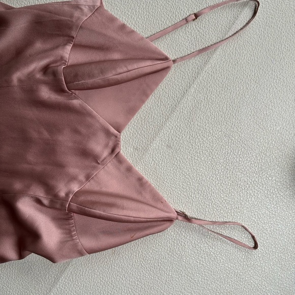 COPY - REVOLVE Pink Silk Gown - Picture 6 of 11